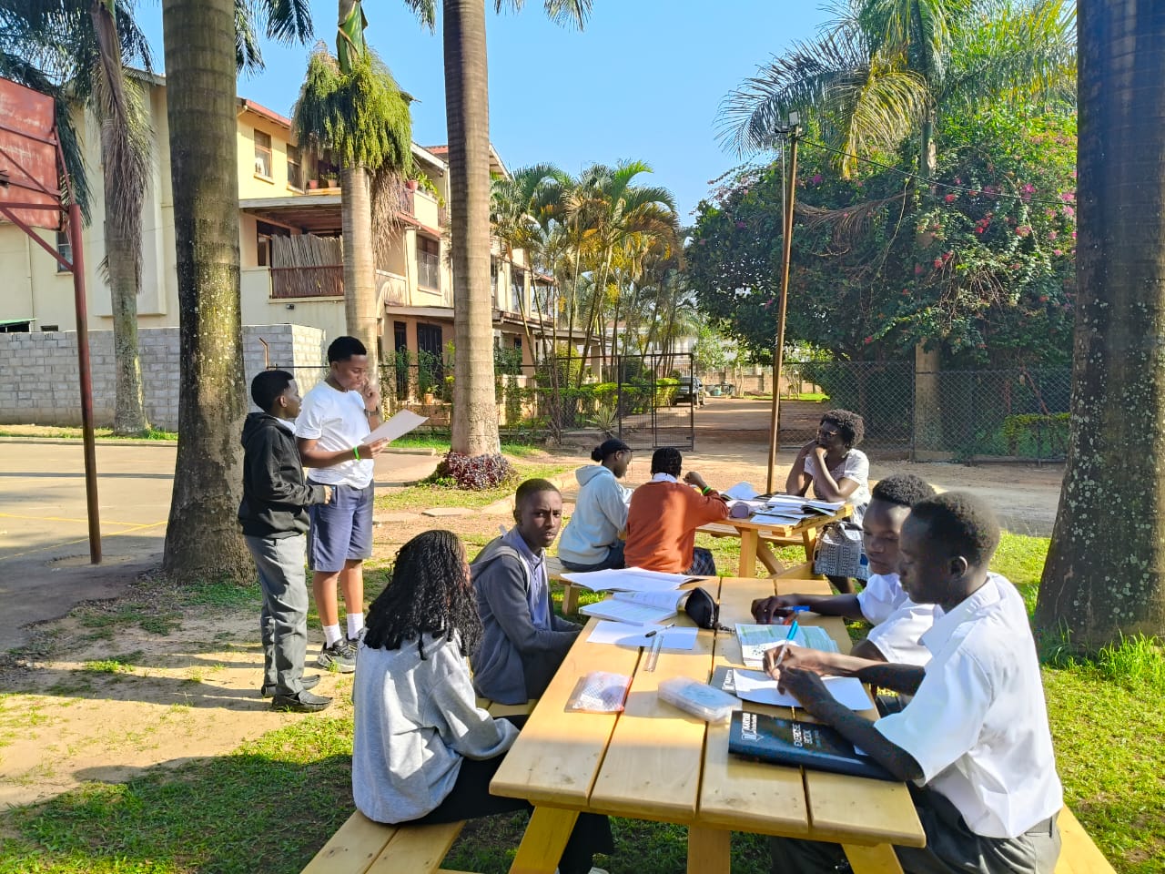 Students learning at Clarke Junior School